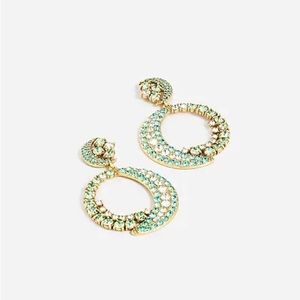 J.‎ Crew NWT Statement Celestial Crystal Drop Earrings